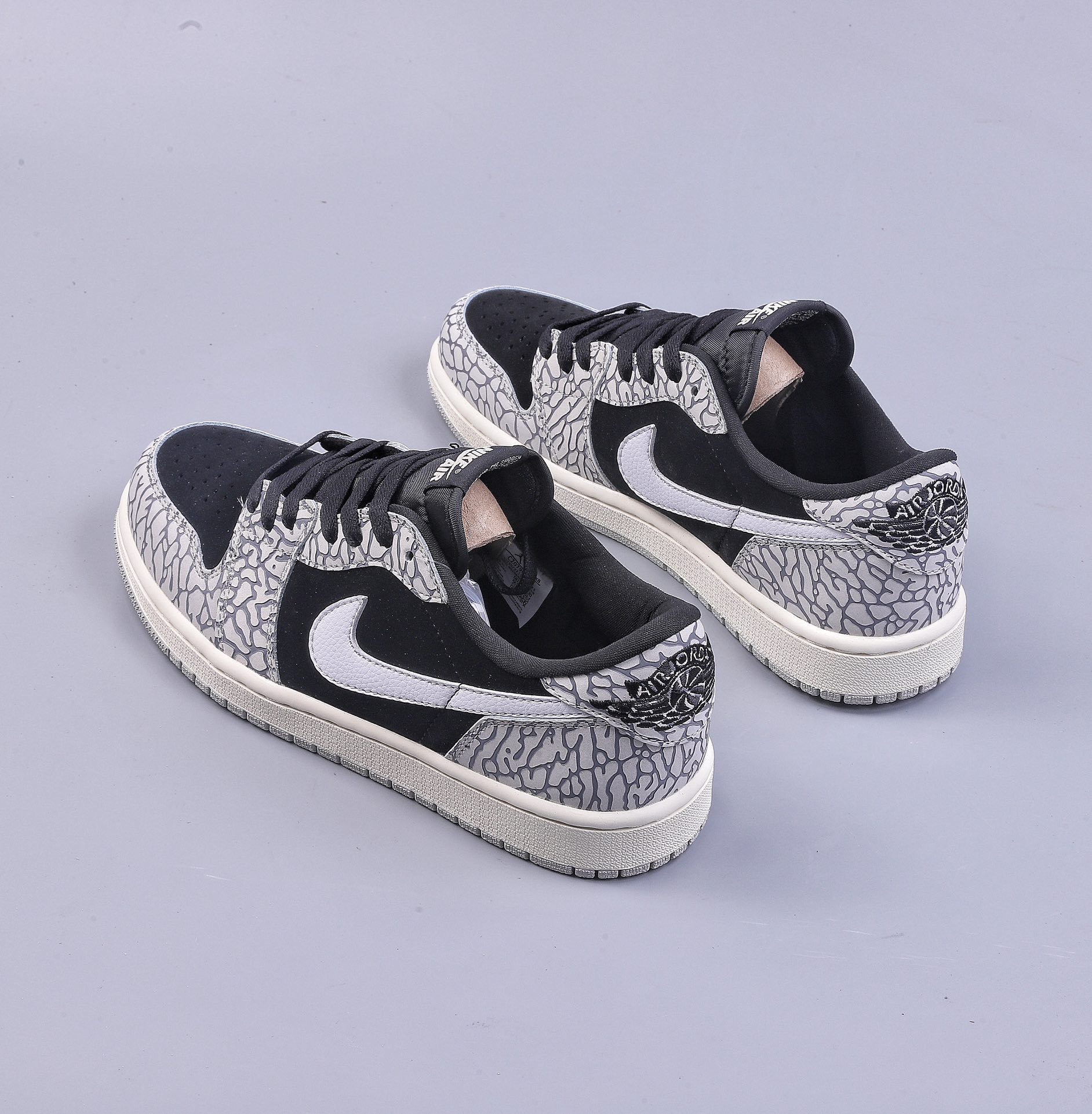 Air Jordan 1 Low Elephant Crack CZ0790-001