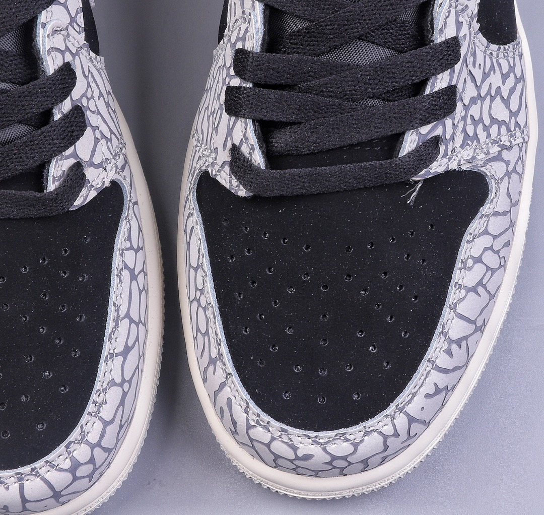 Air Jordan 1 Low Elephant Crack CZ0790-001