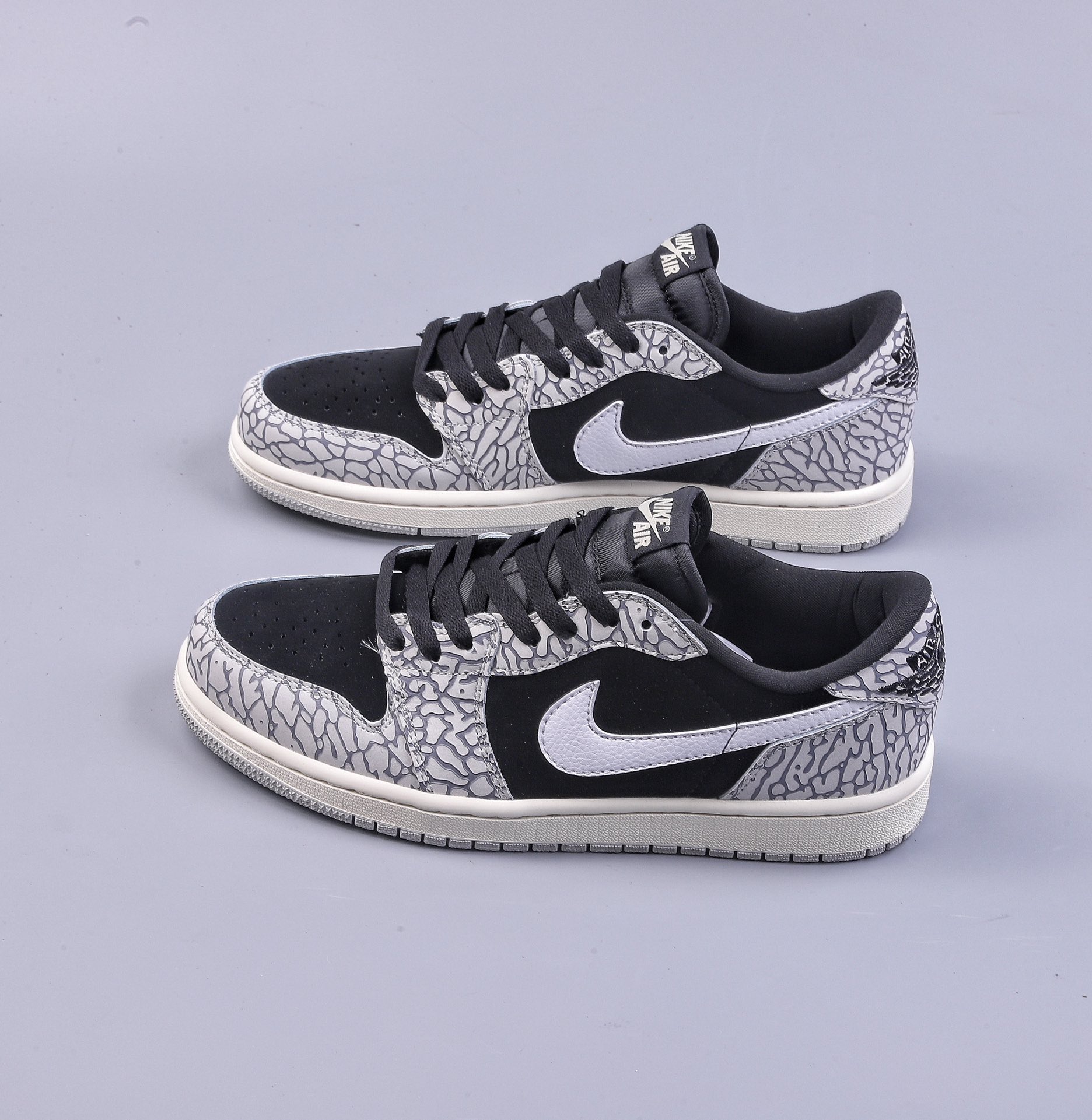 Air Jordan 1 Low Elephant Crack CZ0790-001