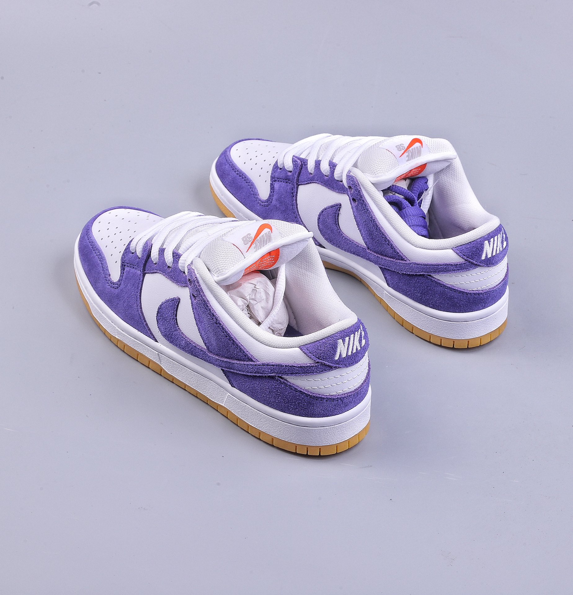 S4 NK SB Dunk Low ”Court Purple” Purple and White DV5464-500