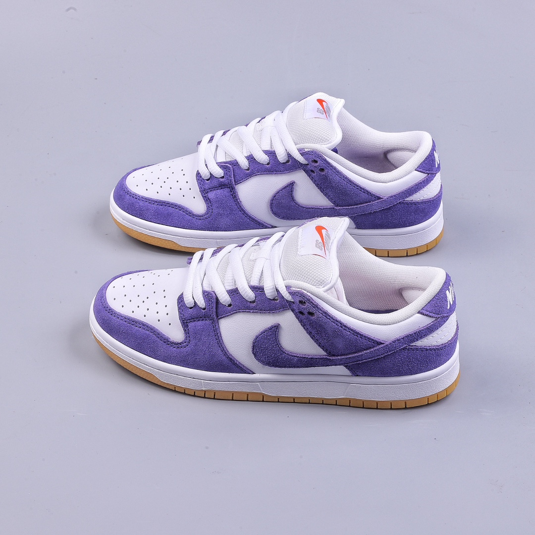 S4 NK SB Dunk Low ”Court Purple” Purple and White DV5464-500