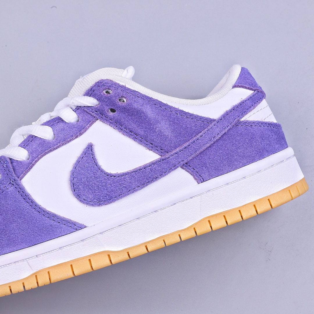 S4 NK SB Dunk Low ”Court Purple” Purple and White DV5464-500