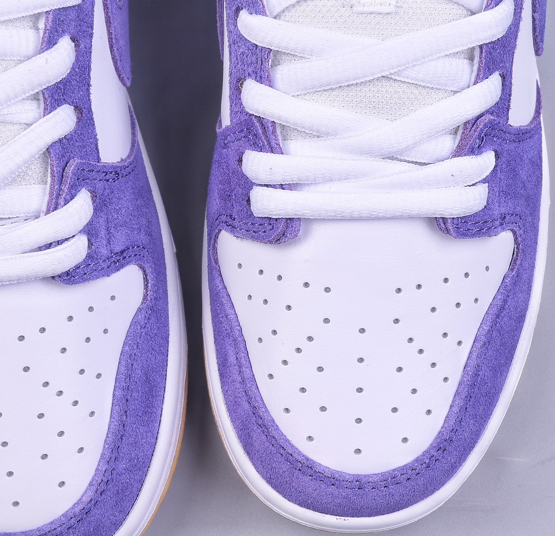 S4 NK SB Dunk Low ”Court Purple” Purple and White DV5464-500