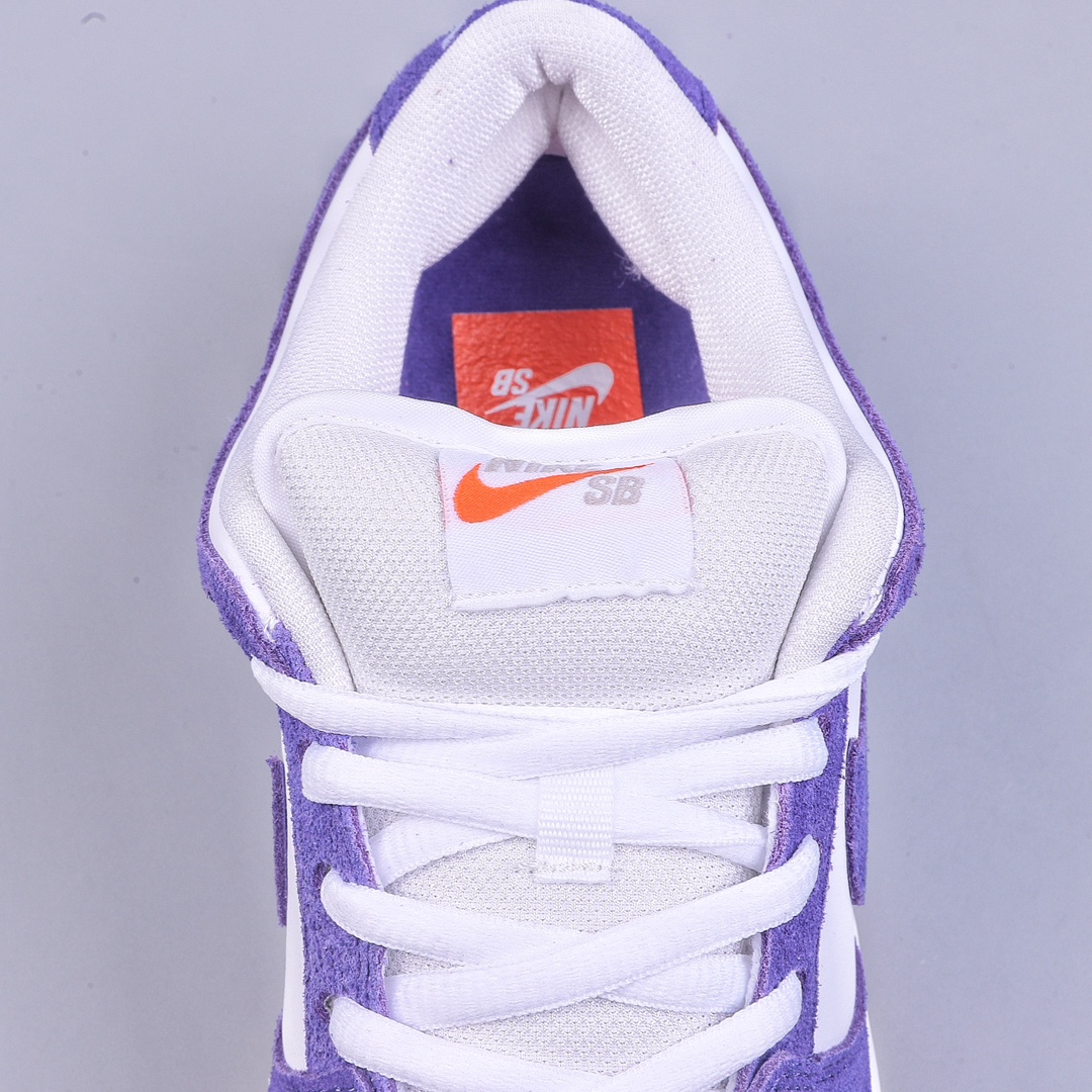 S4 NK SB Dunk Low ”Court Purple” Purple and White DV5464-500