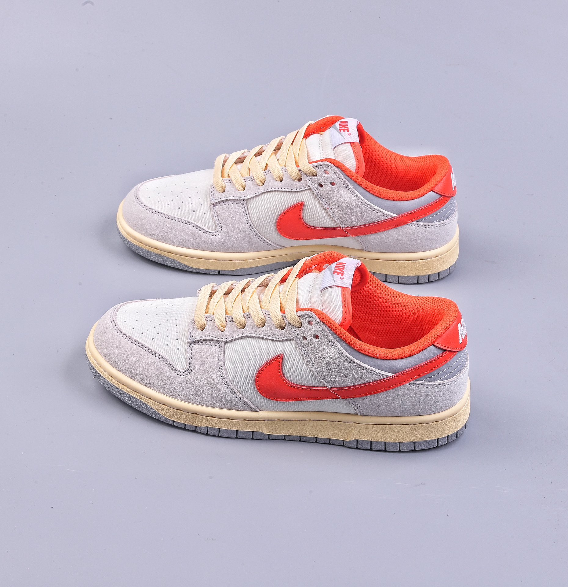 J Nike SB Dunk Low Canvas White Gray Red FJ5429-133