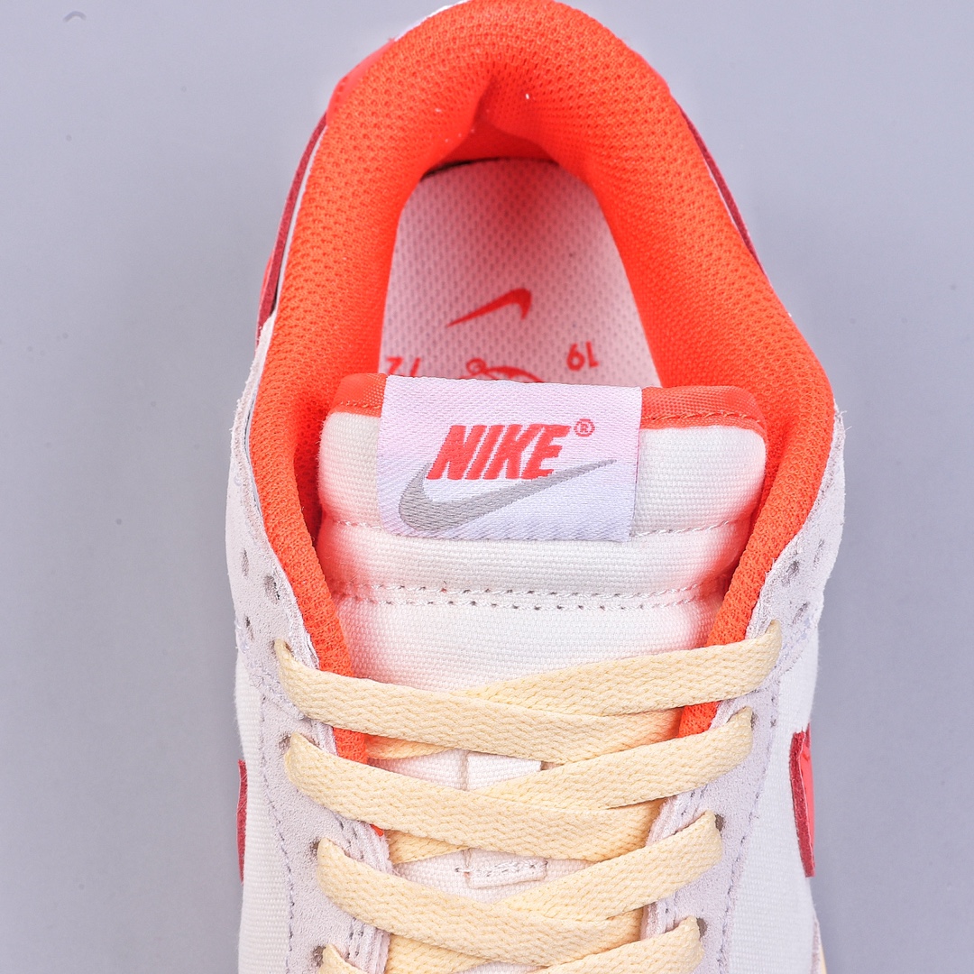 J Nike SB Dunk Low Canvas White Gray Red FJ5429-133