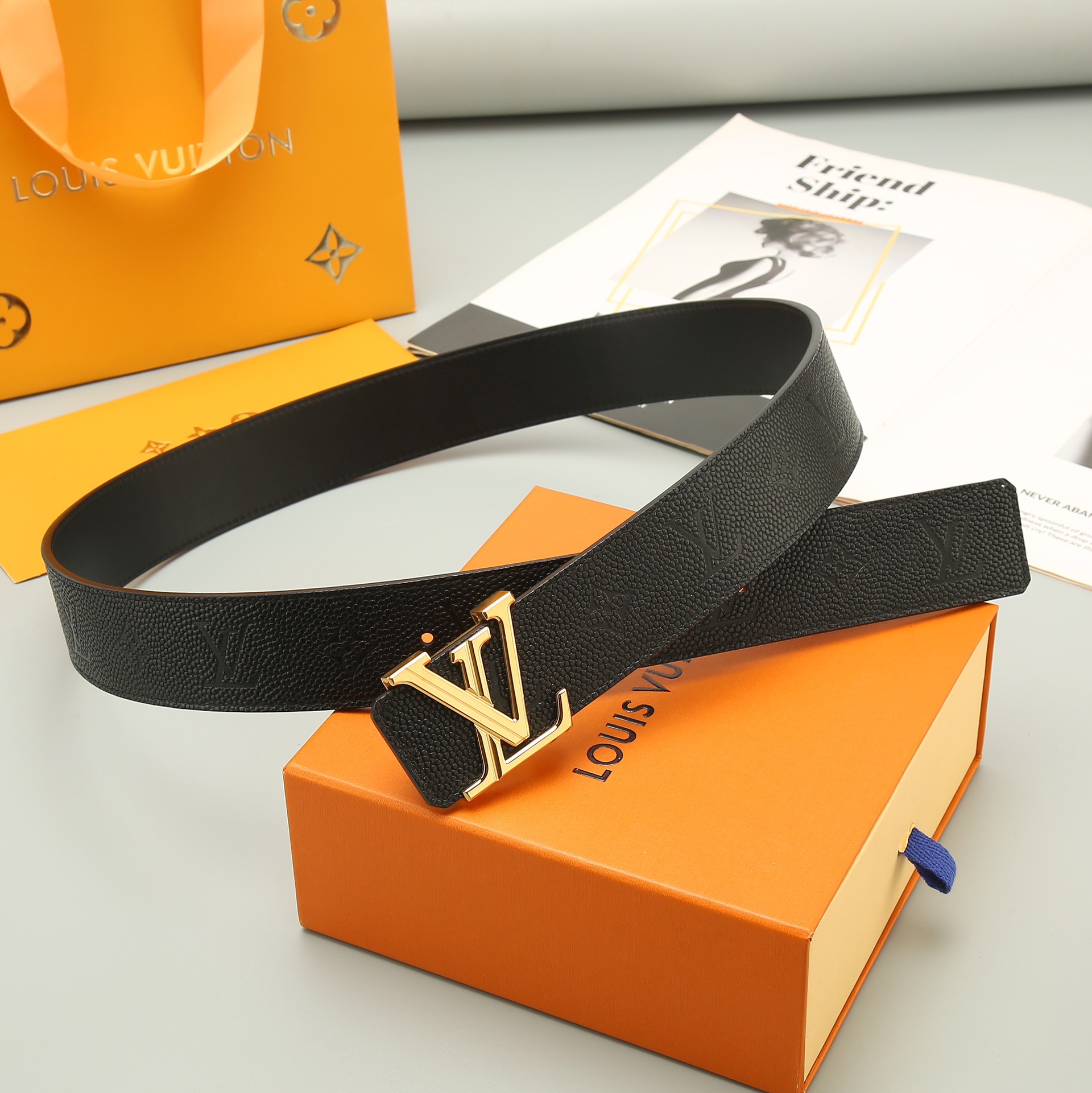 LV代工厂货品4.0宽度可验货正品一