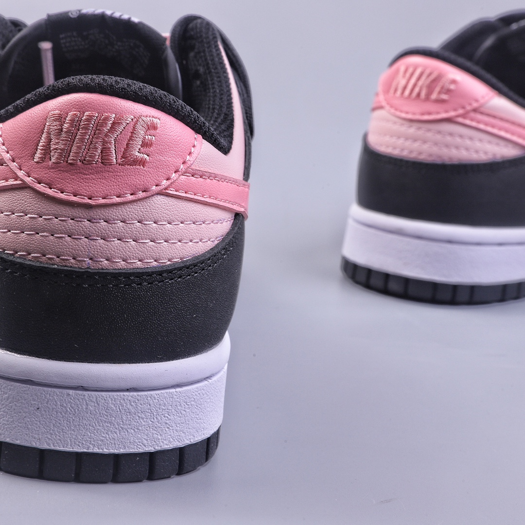 OW Custom Gift Box Nk Dunk Low Tokyo Raspberry Black Pink Custom Edition Deconstructed Strap Casual Sneakers CW1590-100