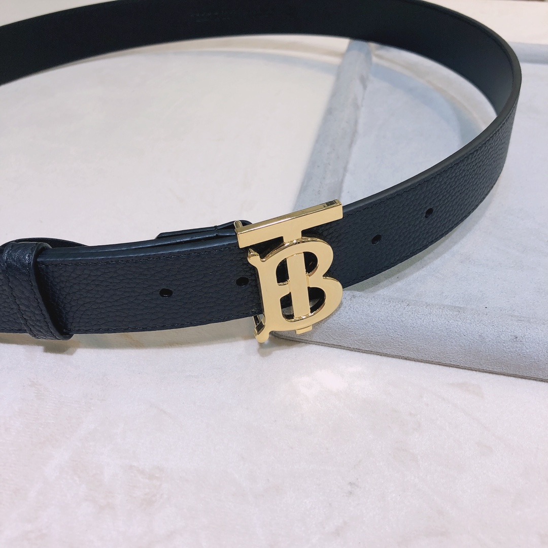 巴博莉TB标简单低调进口牛皮材质触感