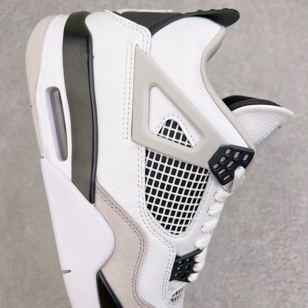 图片[6]-零售💰210 ＃VT 福利回馈‼Air Jordan AJ4 Retro 小白水泥 DH6927-111 口碑大厂出品 原纸板楦头开发 定制优质皮料 完美鞋型匹配公司货 正确TPU鞋舌锁扣 最新原厂底模 大底卡色咬花完美 鞋柜必备鞋款 终端现货供应 尺码：40 40.5 41 42 42.5 43 44 44.5 45 46 47.5 编码：by2936010-运动鞋