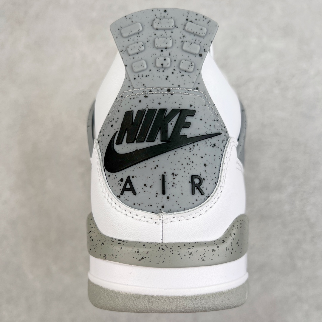 图片[8]-零售💰210 ＃VT 福利回馈‼Air Jordan AJ4 Retro 白水泥 840606-190 口碑大厂出品 原纸板楦头开发 定制优质皮料 完美鞋型匹配公司货 正确TPU鞋舌锁扣 最新原厂底模 大底卡色咬花完美 鞋柜必备鞋款 终端现货供应 尺码：40 40.5 41 42 42.5 43 44 44.5 45 46 47.5 编码：by2936010-运动鞋