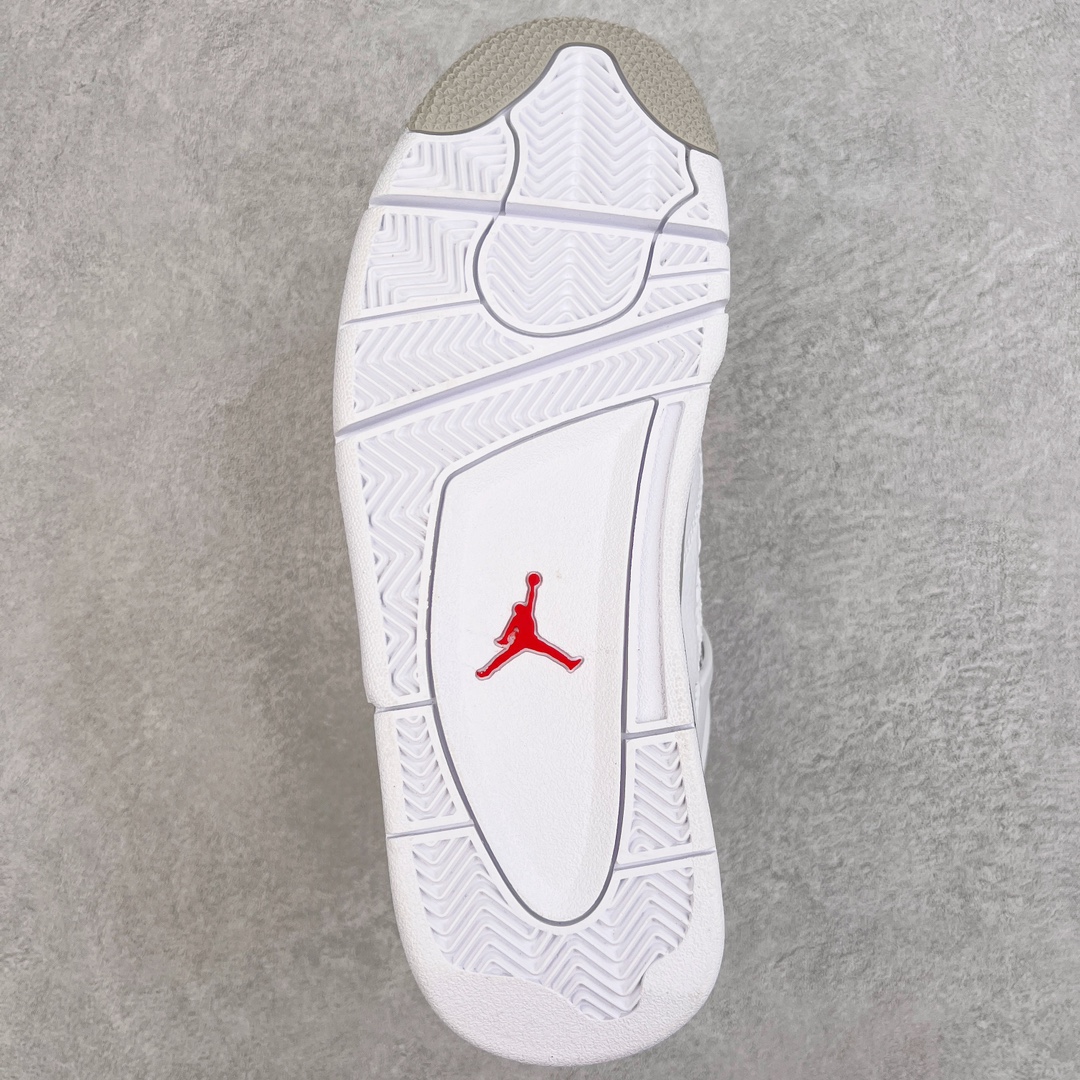 图片[9]-零售💰210 ＃VT 福利回馈‼Air Jordan AJ4 Retro 白灰奥利奥 CT8527-100 口碑大厂出品 原纸板楦头开发 定制优质皮料 完美鞋型匹配公司货 正确TPU鞋舌锁扣 最新原厂底模 大底卡色咬花完美 鞋柜必备鞋款 终端现货供应 尺码：40 40.5 41 42 42.5 43 44 44.5 45 46 47.5 编码：by2936010-运动鞋