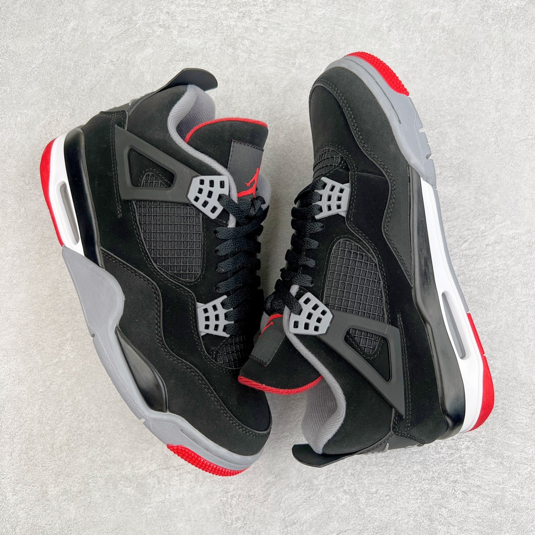 图片[3]-零售💰210 ＃VT 福利回馈‼Air Jordan AJ4 Retro 黑红红牛 308497-060 口碑大厂出品 原纸板楦头开发 定制优质皮料 完美鞋型匹配公司货 正确TPU鞋舌锁扣 最新原厂底模 大底卡色咬花完美 鞋柜必备鞋款 终端现货供应 尺码：40 40.5 41 42 42.5 43 44 44.5 45 46 47.5 编码：by2936010-运动鞋