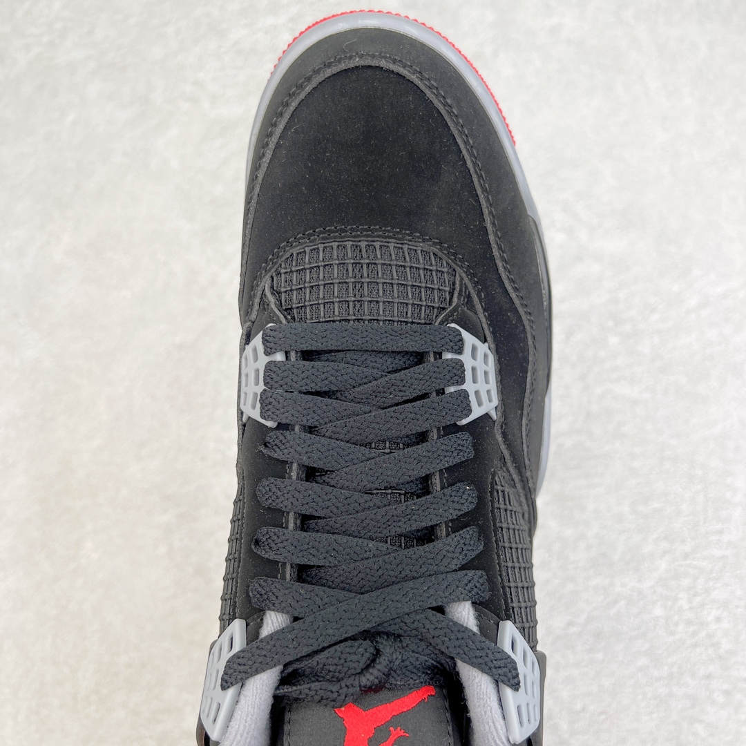 图片[4]-零售💰210 ＃VT 福利回馈‼Air Jordan AJ4 Retro 黑红红牛 308497-060 口碑大厂出品 原纸板楦头开发 定制优质皮料 完美鞋型匹配公司货 正确TPU鞋舌锁扣 最新原厂底模 大底卡色咬花完美 鞋柜必备鞋款 终端现货供应 尺码：40 40.5 41 42 42.5 43 44 44.5 45 46 47.5 编码：by2936010-运动鞋