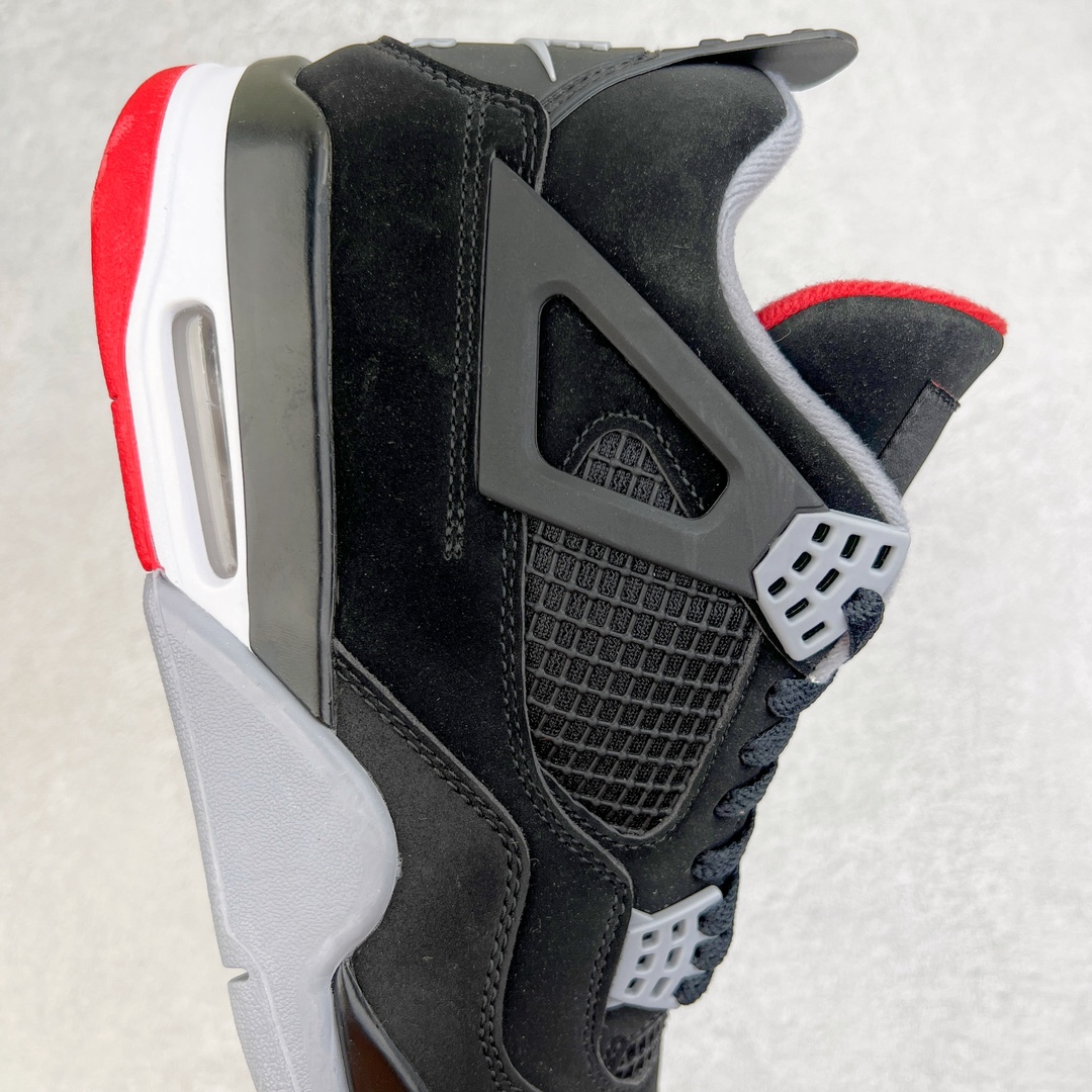 图片[6]-零售💰210 ＃VT 福利回馈‼Air Jordan AJ4 Retro 黑红红牛 308497-060 口碑大厂出品 原纸板楦头开发 定制优质皮料 完美鞋型匹配公司货 正确TPU鞋舌锁扣 最新原厂底模 大底卡色咬花完美 鞋柜必备鞋款 终端现货供应 尺码：40 40.5 41 42 42.5 43 44 44.5 45 46 47.5 编码：by2936010-运动鞋