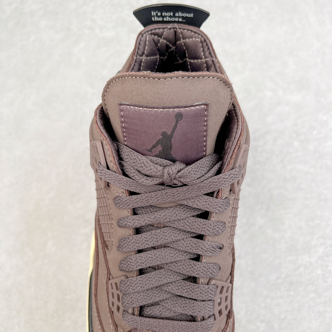 图片[5]-零售💰210 ＃VT 福利回馈‼A Ma Maniére x Air Jordan AJ4 Retro SP\”Violet Ore\” AMM联名酒红 DV6773-220 口碑大厂出品 原纸板楦头开发 定制优质皮料 完美鞋型匹配公司货 正确TPU鞋舌锁扣 最新原厂底模 大底卡色咬花完美 鞋柜必备鞋款 终端现货供应 尺码：40 40.5 41 42 42.5 43 44 44.5 45 46 47.5 编码：by2936010-运动鞋