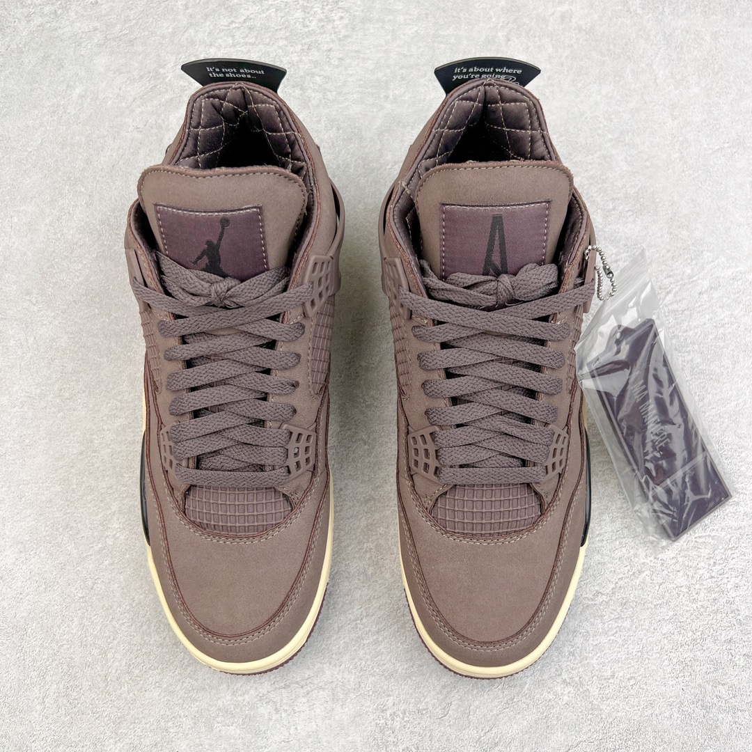 图片[2]-零售💰210 ＃VT 福利回馈‼A Ma Maniére x Air Jordan AJ4 Retro SP\”Violet Ore\” AMM联名酒红 DV6773-220 口碑大厂出品 原纸板楦头开发 定制优质皮料 完美鞋型匹配公司货 正确TPU鞋舌锁扣 最新原厂底模 大底卡色咬花完美 鞋柜必备鞋款 终端现货供应 尺码：40 40.5 41 42 42.5 43 44 44.5 45 46 47.5 编码：by2936010-运动鞋