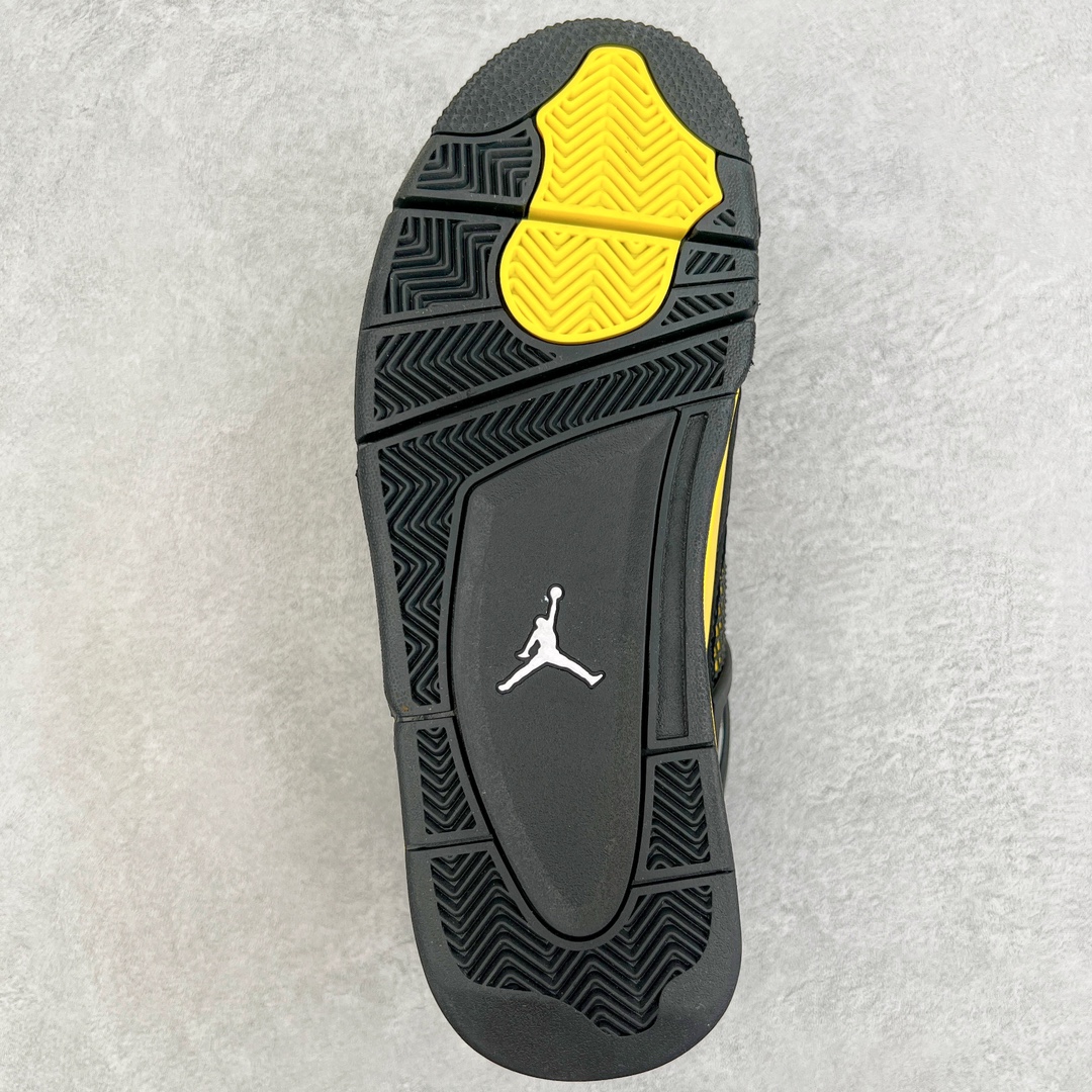 图片[9]-零售💰210 ＃VT 福利回馈‼Air Jordan AJ4 Retro 黑黄雷公 DH6927-017 口碑大厂出品 原纸板楦头开发 定制优质皮料 完美鞋型匹配公司货 正确TPU鞋舌锁扣 最新原厂底模 大底卡色咬花完美 鞋柜必备鞋款 终端现货供应 尺码：40 40.5 41 42 42.5 43 44 44.5 45 46 47.5 编码：by2936010-运动鞋