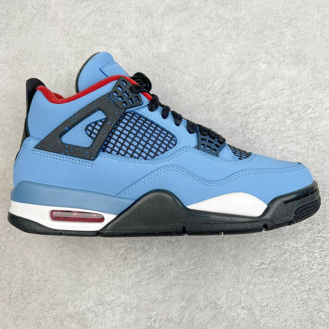 零售💰210 ＃VT 福利回馈‼Travis Scott x Air Jordan AJ4 TS联名冰蓝 308497-406 口碑大厂出品 原纸板楦头开发 定制优质皮料 完美鞋型匹配公司货 正确TPU鞋舌锁扣 最新原厂底模 大底卡色咬花完美 鞋柜必备鞋款 终端现货供应 尺码：40 40.5 41 42 42.5 43 44 44.5 45 46 47.5 编码：by2936010-运动鞋