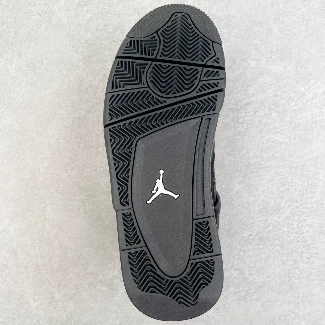 图片[9]-零售💰210 ＃VT 福利回馈‼Air Jordan AJ4 Retro 黑猫 CU1110-010 口碑大厂出品 原纸板楦头开发 定制优质皮料 完美鞋型匹配公司货 正确TPU鞋舌锁扣 最新原厂底模 大底卡色咬花完美 鞋柜必备鞋款 终端现货供应 尺码：40 40.5 41 42 42.5 43 44 44.5 45 46 47.5 编码：by2936010-运动鞋