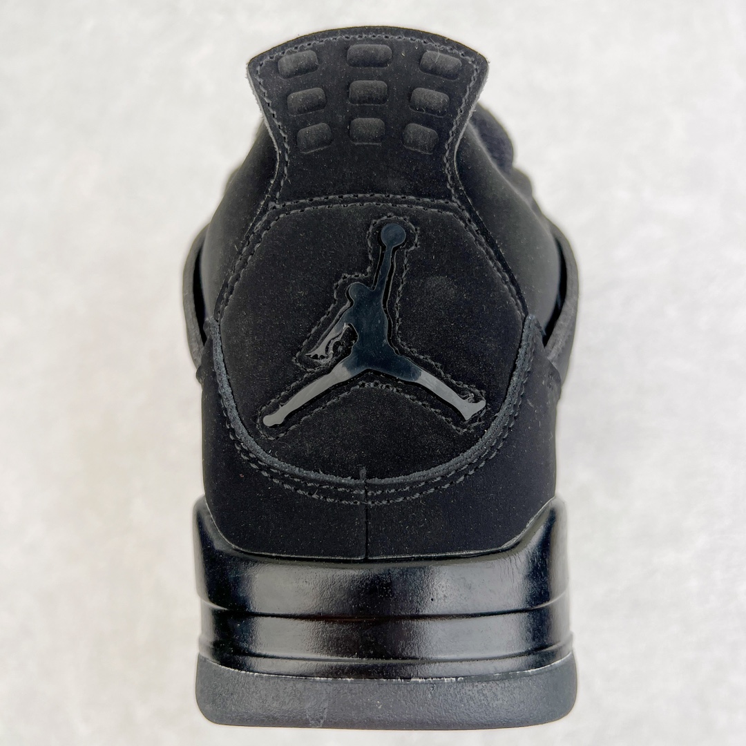 图片[8]-零售💰210 ＃VT 福利回馈‼Air Jordan AJ4 Retro 黑猫 CU1110-010 口碑大厂出品 原纸板楦头开发 定制优质皮料 完美鞋型匹配公司货 正确TPU鞋舌锁扣 最新原厂底模 大底卡色咬花完美 鞋柜必备鞋款 终端现货供应 尺码：40 40.5 41 42 42.5 43 44 44.5 45 46 47.5 编码：by2936010-运动鞋