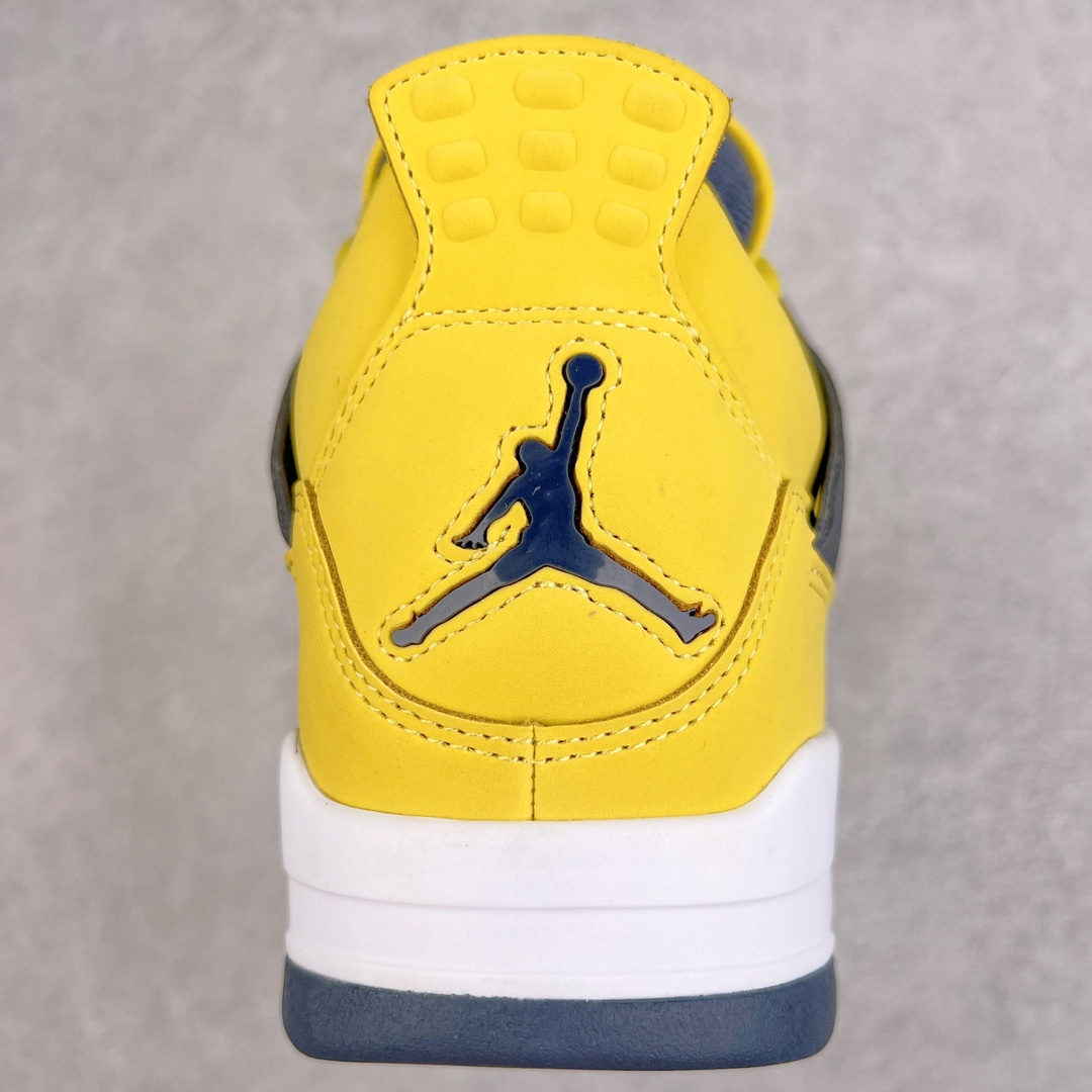 图片[8]-零售💰210 ＃VT 福利回馈‼Air Jordan AJ4 Retro 黑黄电母 CT8527-700 口碑大厂出品 原纸板楦头开发 定制优质皮料 完美鞋型匹配公司货 正确TPU鞋舌锁扣 最新原厂底模 大底卡色咬花完美 鞋柜必备鞋款 终端现货供应 尺码：40 40.5 41 42 42.5 43 44 44.5 45 46 47.5 编码：by2936010-运动鞋