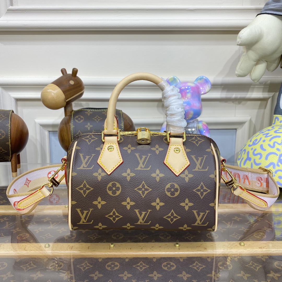 Louis Vuitton LV Speedy Bags Handbags Apricot Color Black Coffee Pink Yellow Fall/Winter Collection