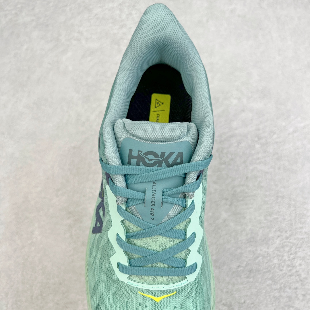 图片[5]-＃特价福利 HOKA ONE ONE Challenger ATR 7 挑战者七代轻便耐磨防滑跑步鞋 新一代Challenger泡棉中底减重10% 增加3mm强化缓震、打造Q弹脚感 后跟采用延伸设计 加强跟腱保护、便于穿脱 搭配环保工程网布增加透气、短靴细节防止碎石进入 重新设计的大底以轮胎刻纹为灵感 以更密集的全大底水波刻纹 搭配加大面积的高耐磨橡胶与4mm大刻纹设计 增加整体抓地力与稳定性 尺码：36 36.5 37.5 38 38.5 39 40 40.5 41 42 42.5 43 44 44.5 45-选品中心