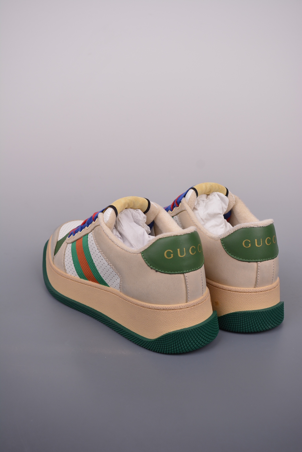 Gucci Double Screener Platform GG Sneaker Low