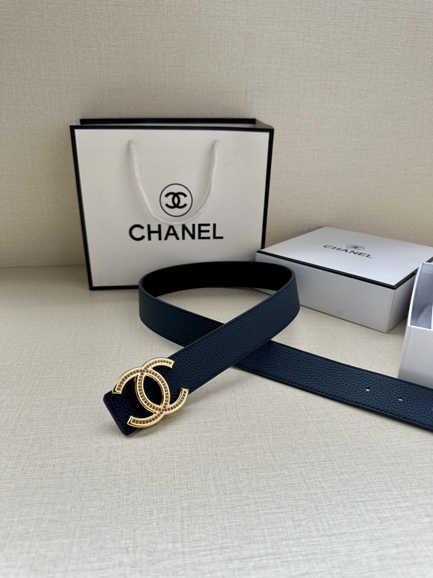 CHANEL香奈儿专柜专柜同款皮带正