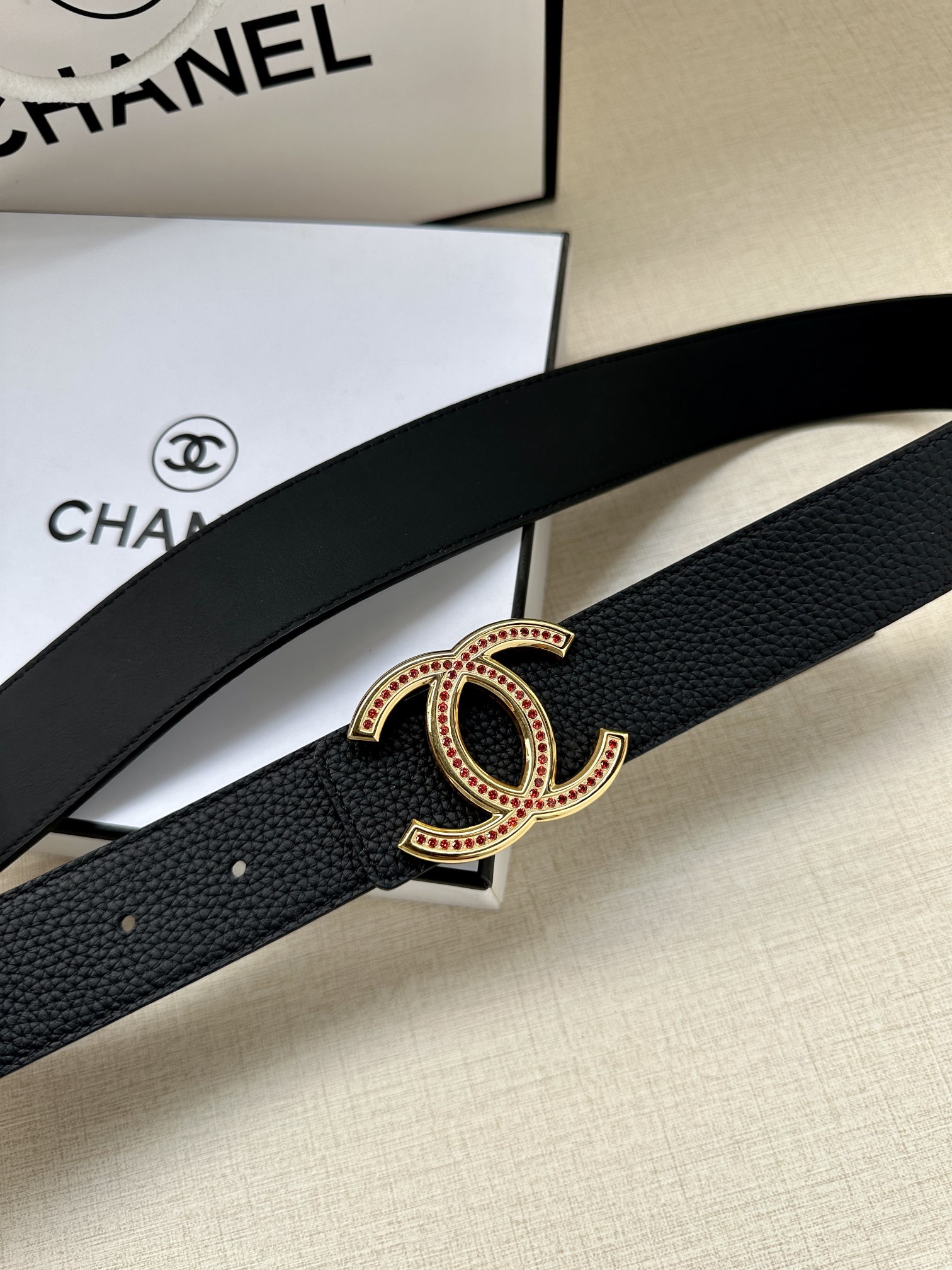 CHANEL香奈儿专柜专柜同款皮带正