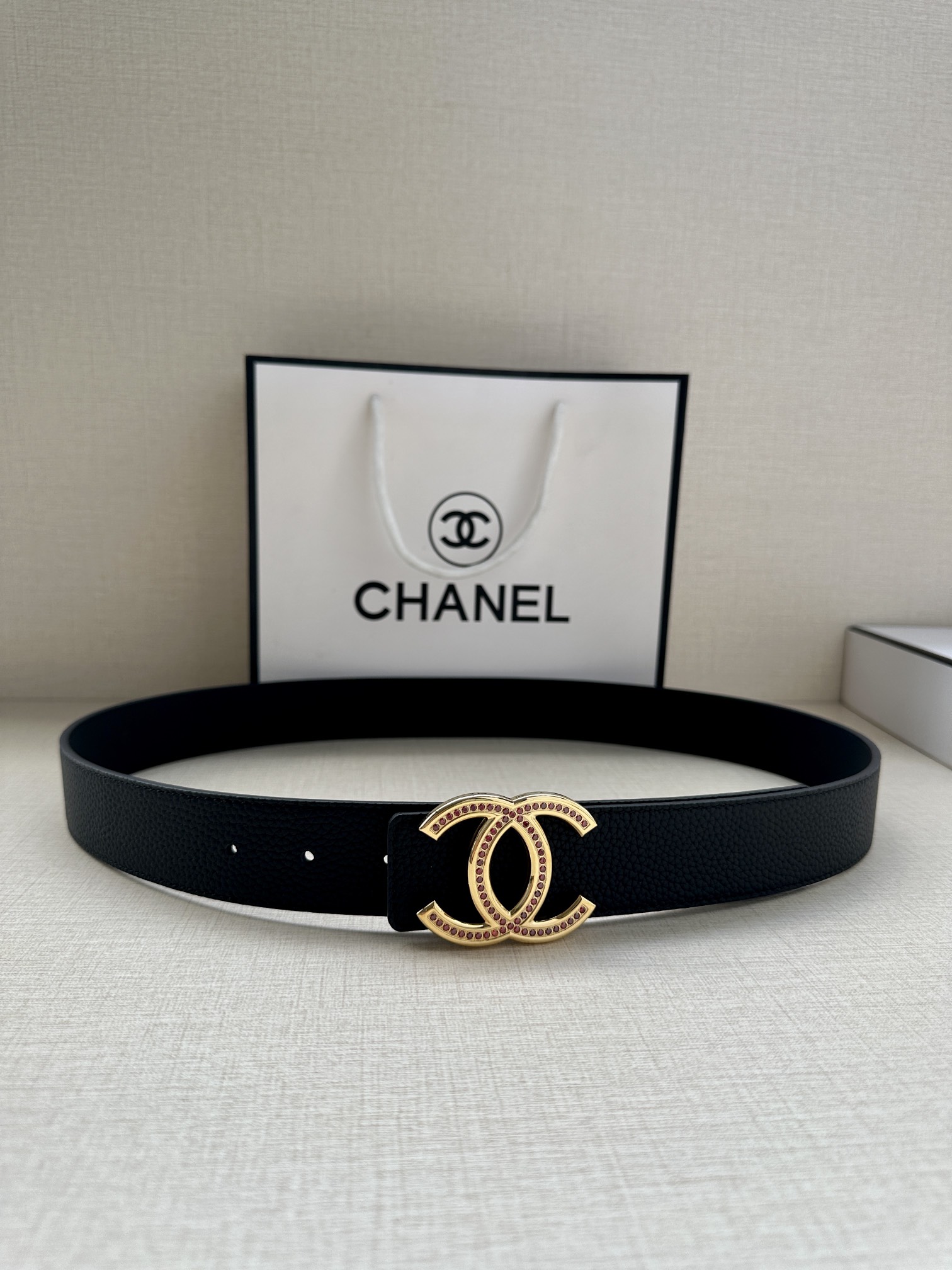 CHANEL香奈儿专柜专柜同款皮带正