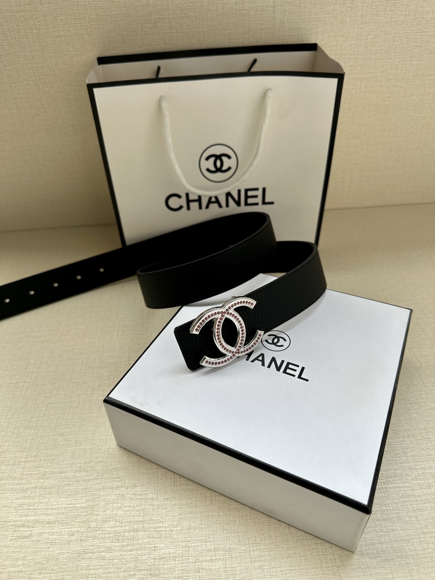 CHANEL香奈儿专柜专柜同款皮带正