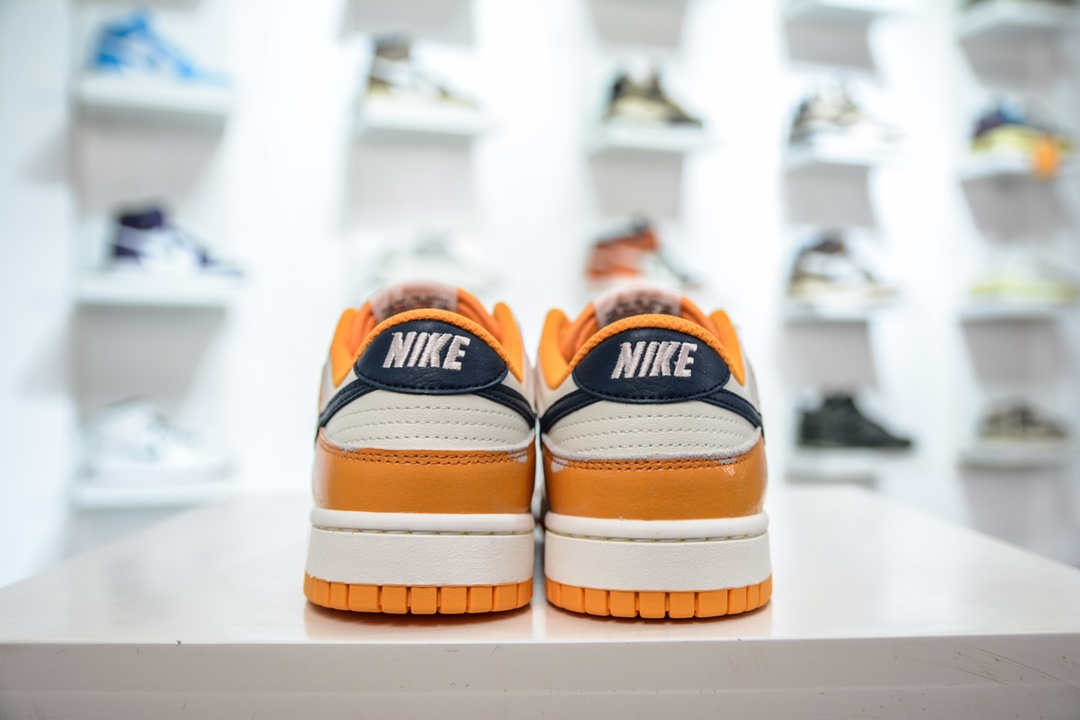 R NK Dunk Low ”Wear and Tear”刷漆橙白做旧 FN3418-100