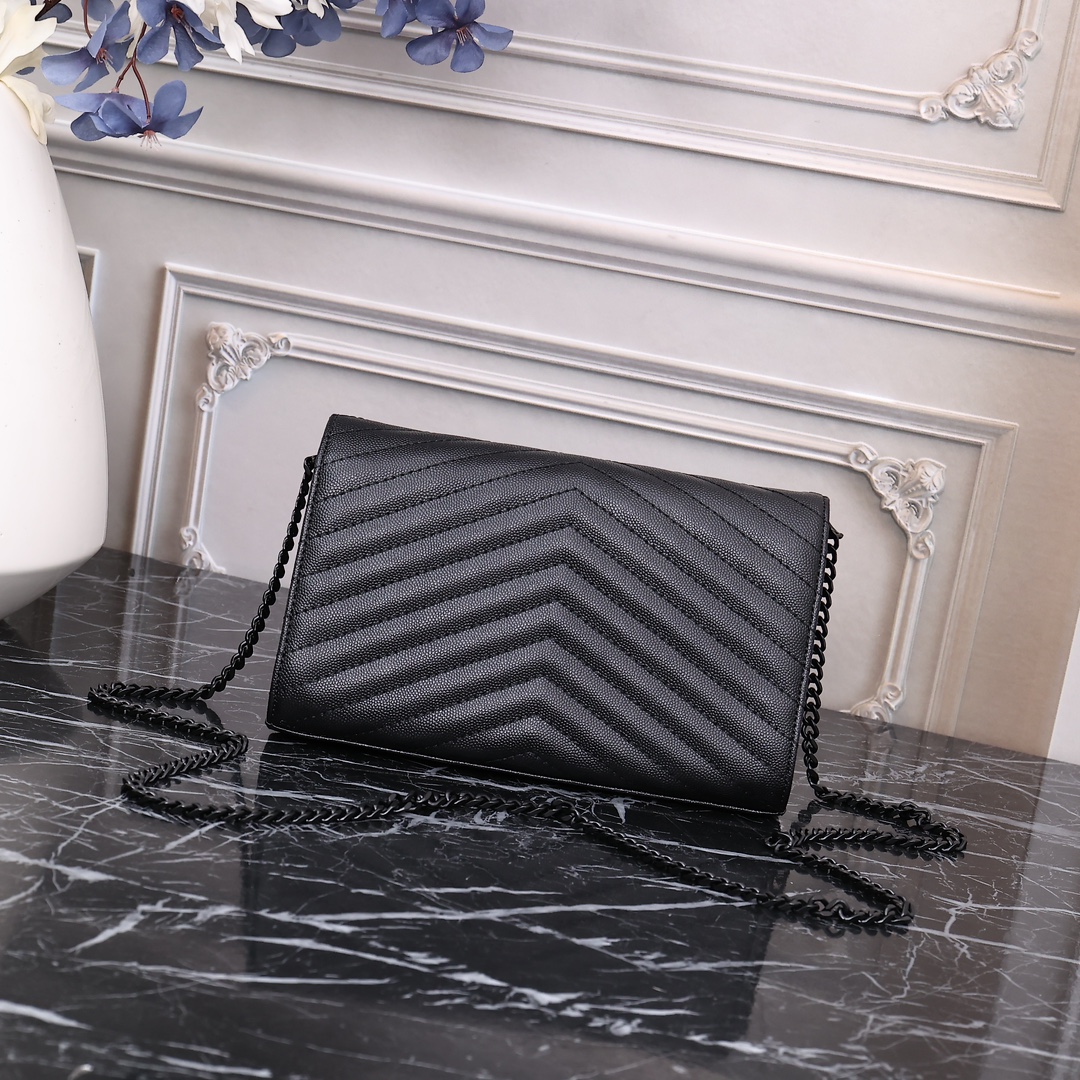 YSL LouLou Black 22x15x6cm crossbody 22x15cm shoulder