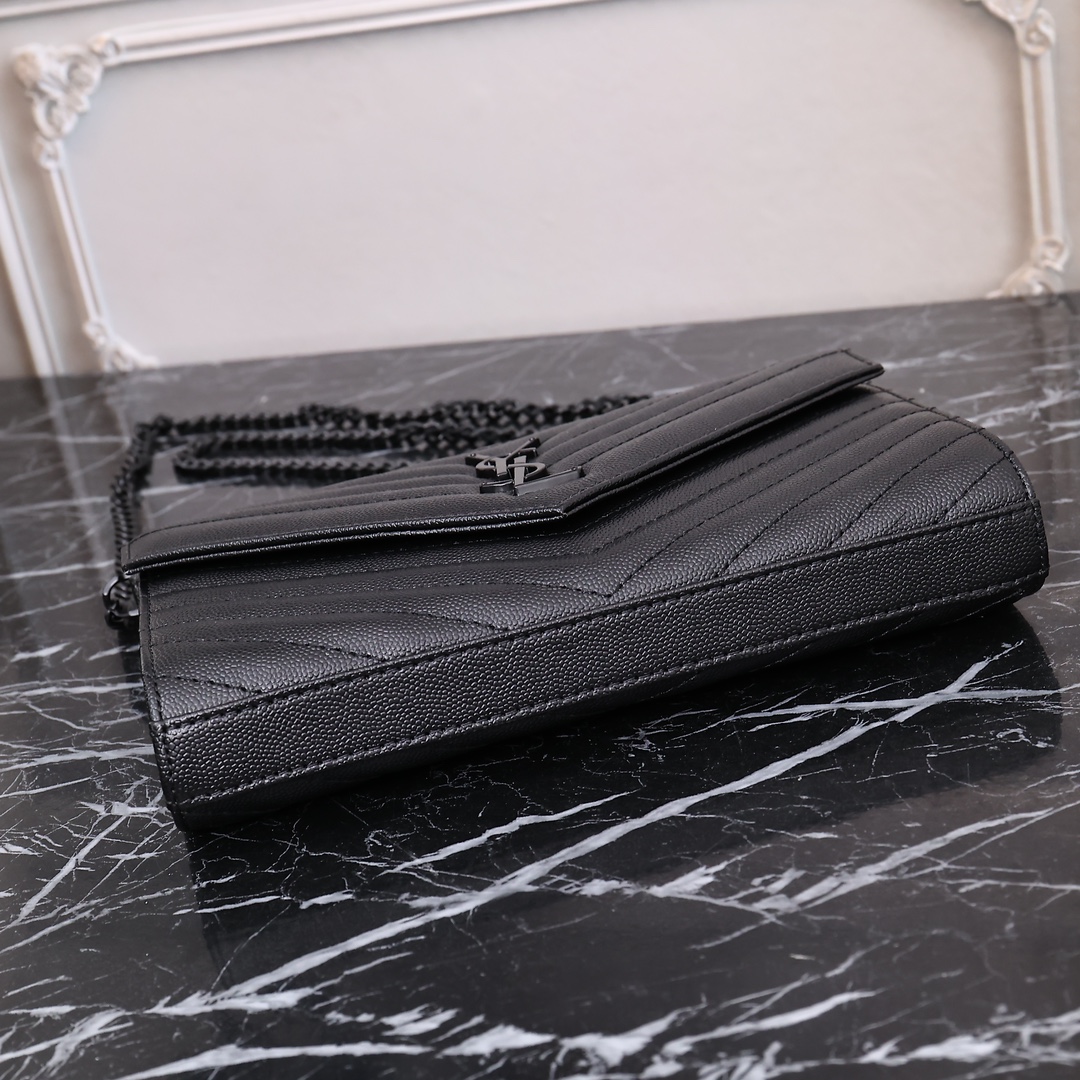 YSL LouLou Black 22x15x6cm crossbody 22x15cm shoulder