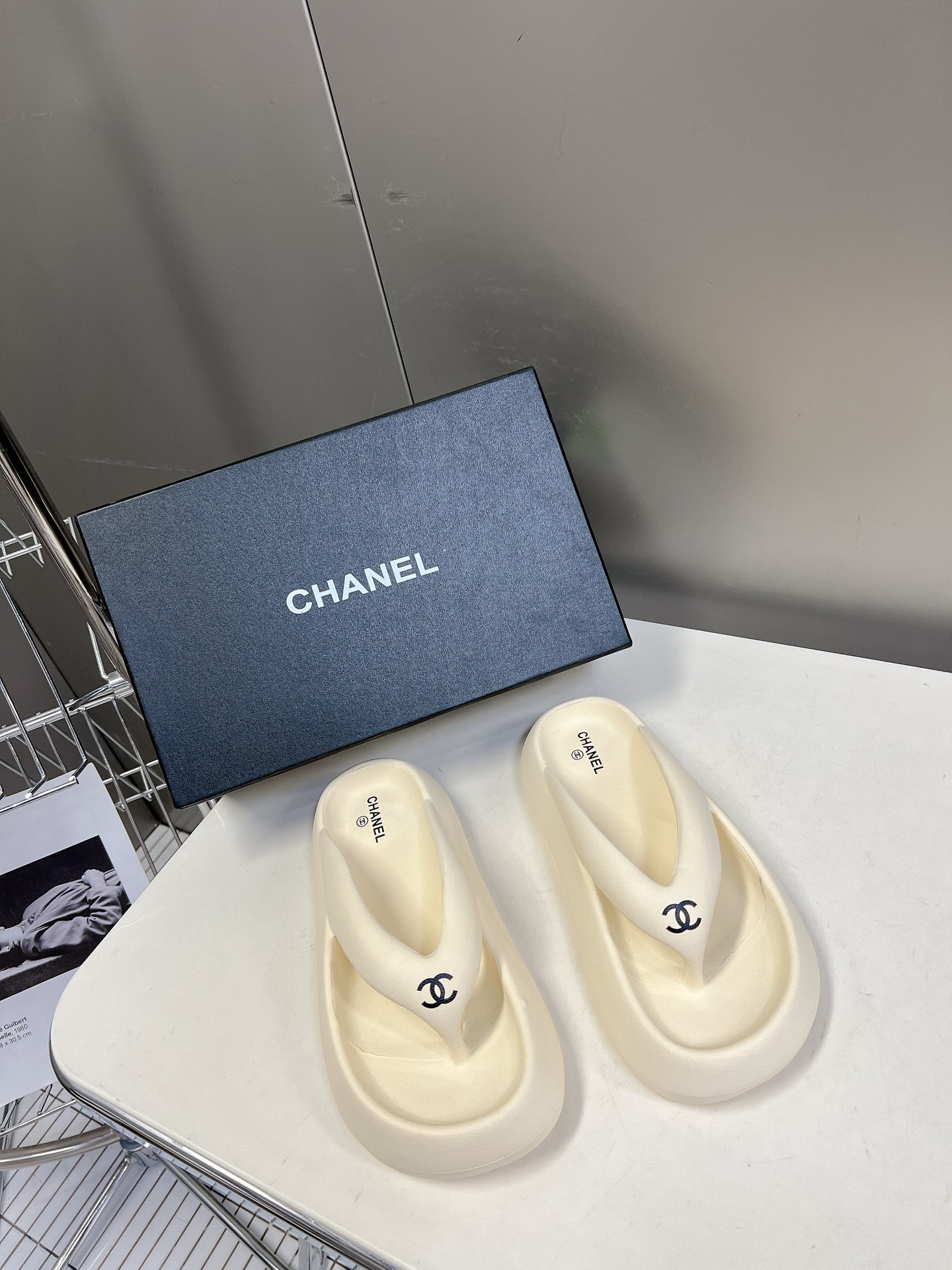 Chanel Shop
 Shoes Flip Flops Slippers Black Spring/Summer Collection Fashion