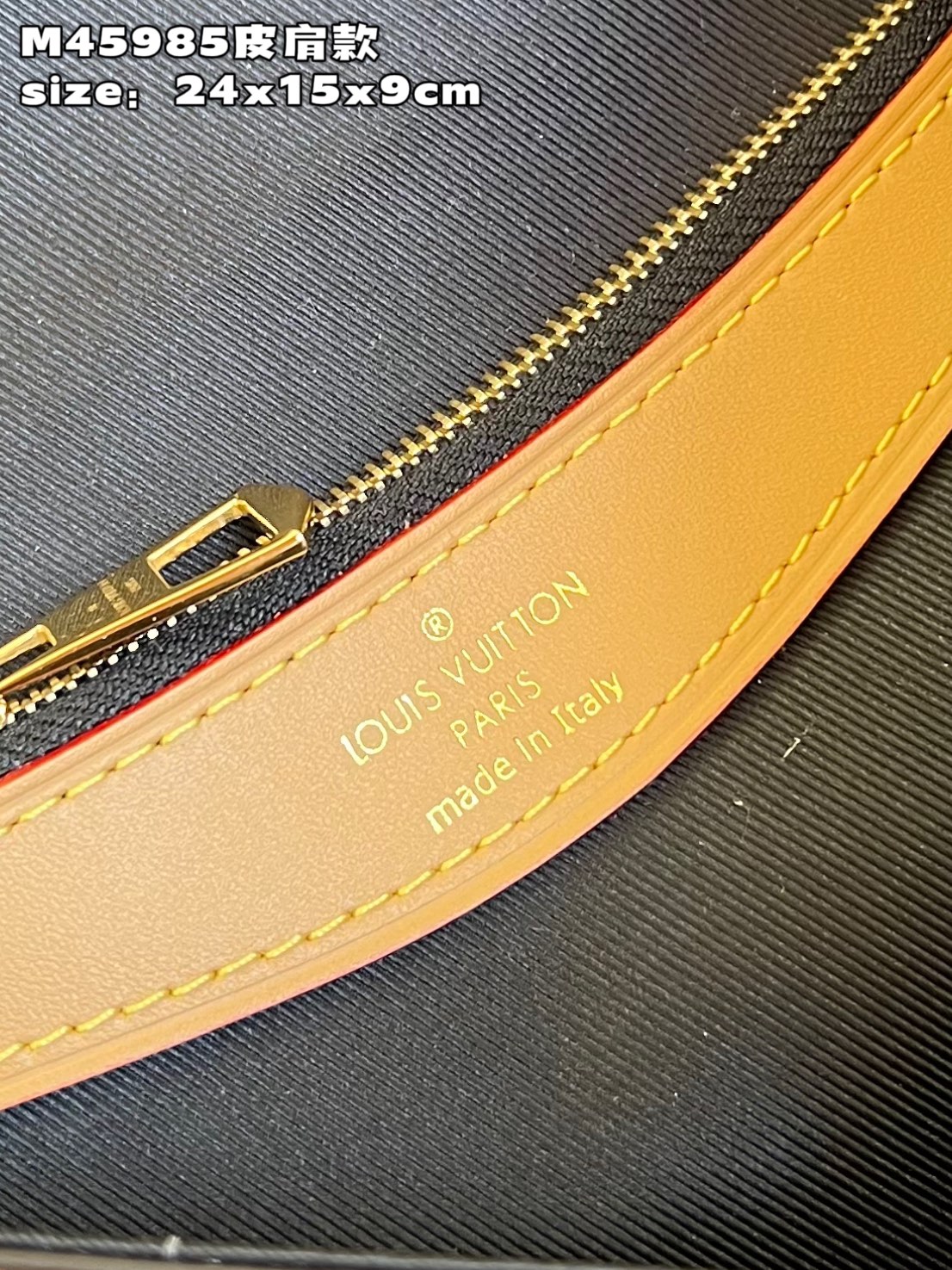 顶级原单M45985皮肩款Diane手袋重塑1990年代的经典设计为Monogram帆布包身融入皮革包角