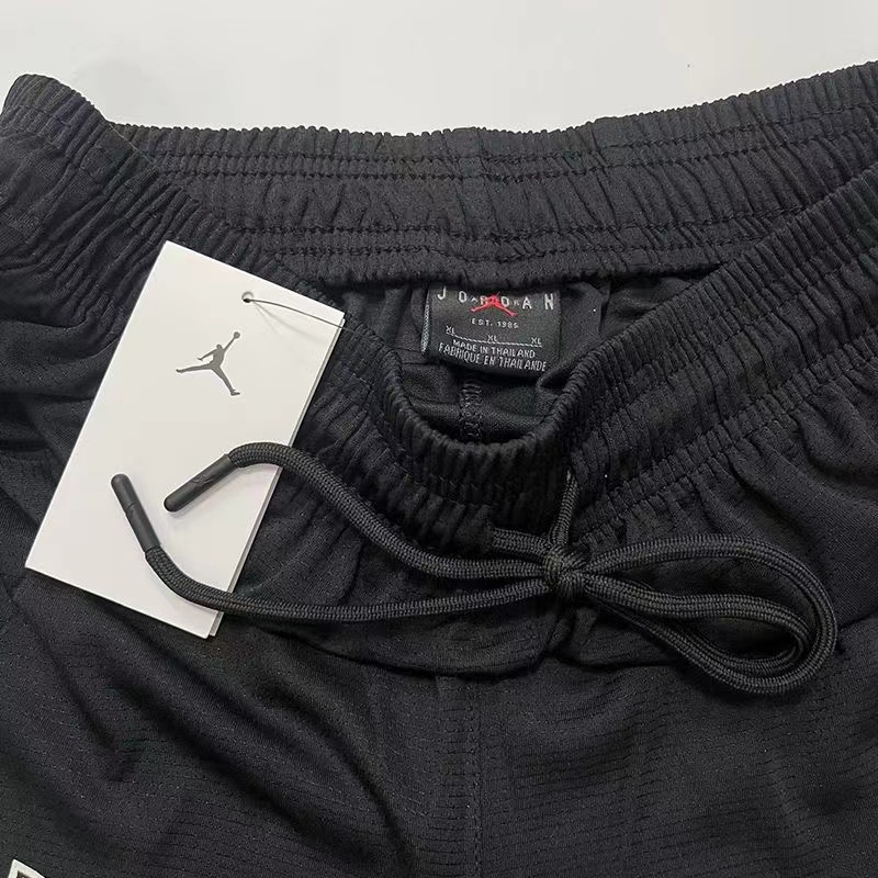 “QY 632 AJShorts: Flying Panthers in Tweed with Quick Dry Fabric, Black Leopard Scratch-Resistant” - 图片 7