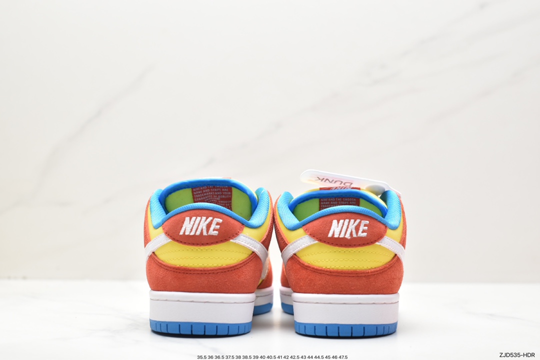 240 Nike SB Dunk Low “Bart Simpson” 辛普森 BQ6817-602