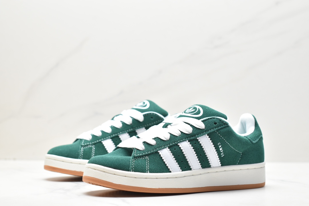 adidas Campus 00s green and white retro men's and women's shoes HO3472