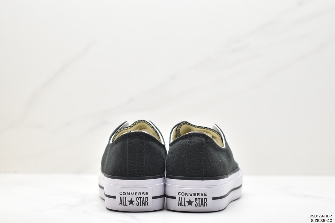 100 匡威CONVERSE All Star Lift时尚厚底高帮帆布鞋女鞋 560845C 560846C