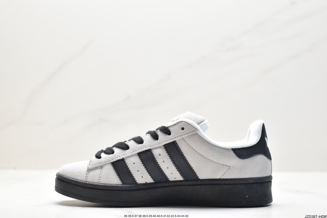 Adidas Cazelle Clover Pig Eight Leather Campus Series Sneakers HO3470