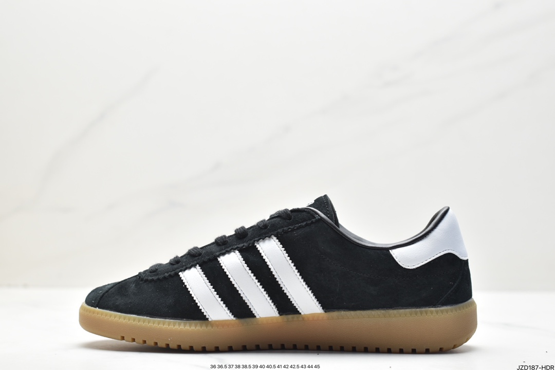 Adidas Originals Bermuda suede non-slip wear-resistant lightweight low-top sneakers CQ2781