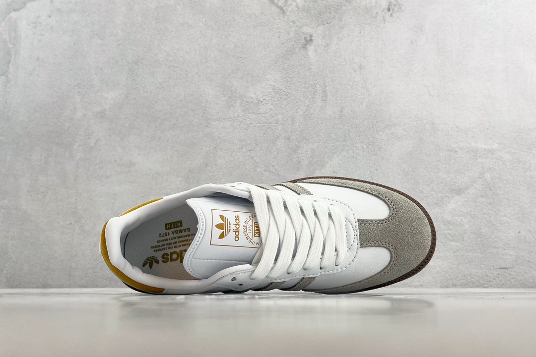 150 adidas originals Samba 白黄灰 IE4800