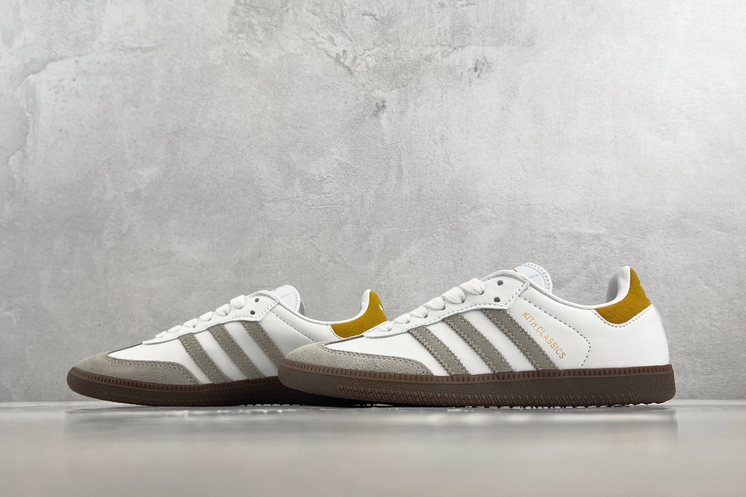 150 adidas originals Samba 白黄灰 IE4800