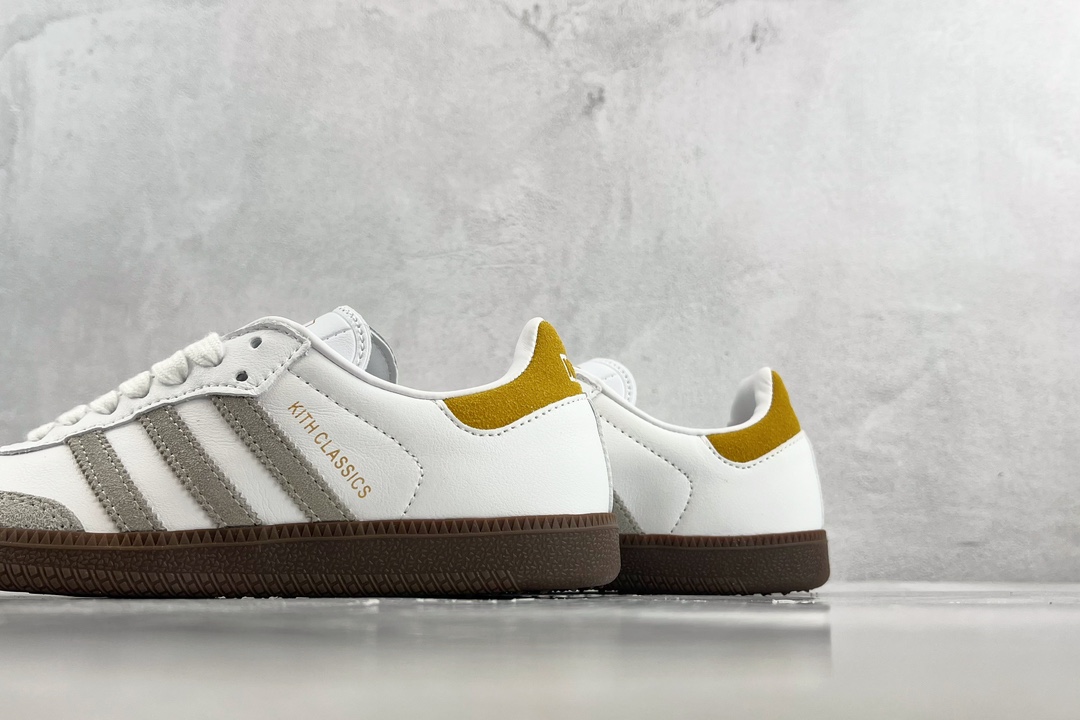 150 adidas originals Samba 白黄灰 IE4800