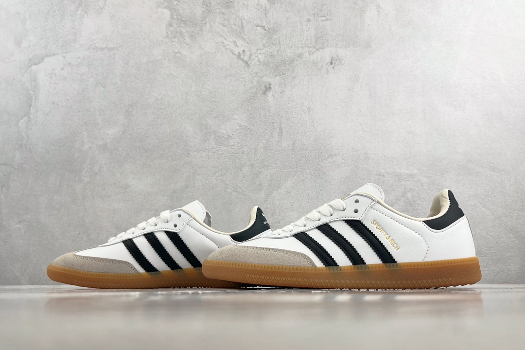 150 adidas originals Samba 白黑 HP3354