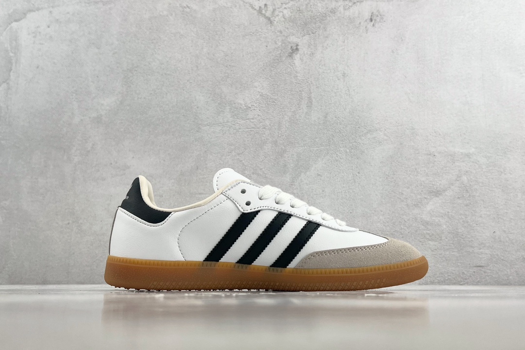 150 adidas originals Samba 白黑 HP3354