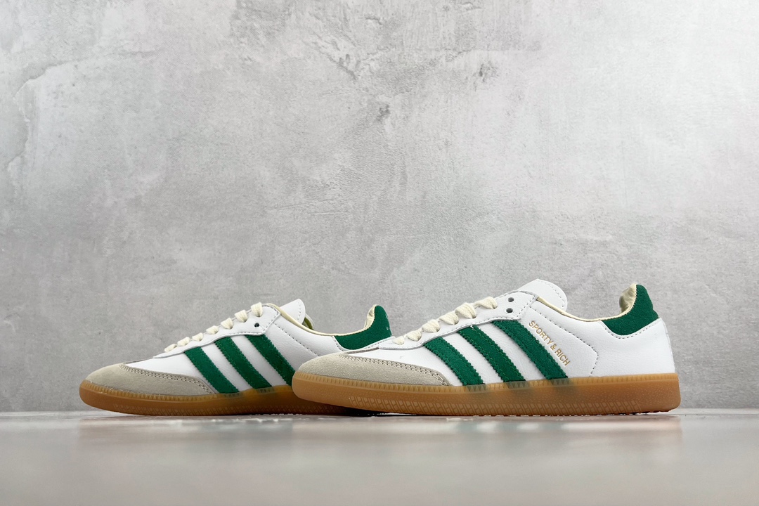 adidas originals Samba white green grey HQ6075